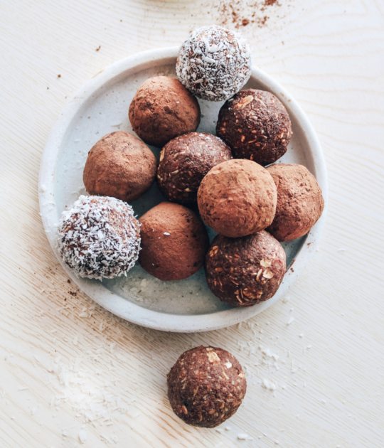 Energy Balls Recipe made with Bon Matin Bread