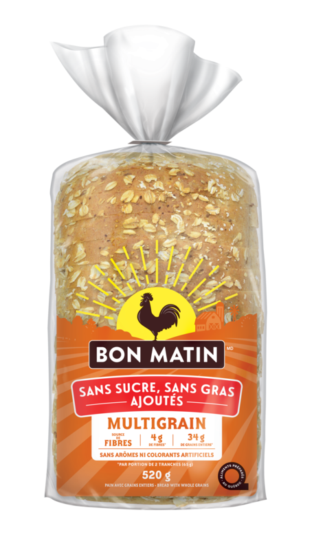 Bon Matin No Sugar, No Fat Added Multigrain Bread