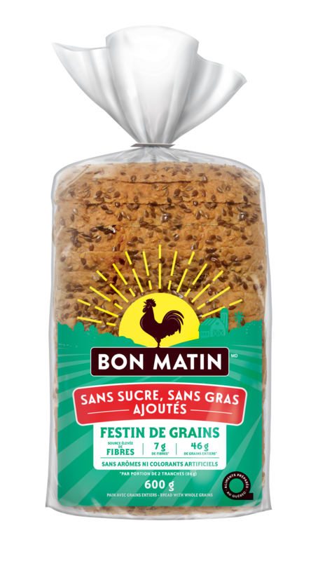 Bon Matin No Sugar, No Fat Added Seed Lovers Bread