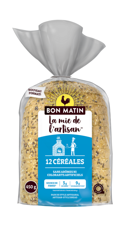 Bon Matin® La mie de l'artisan™ Belgian 12 Grain Bread