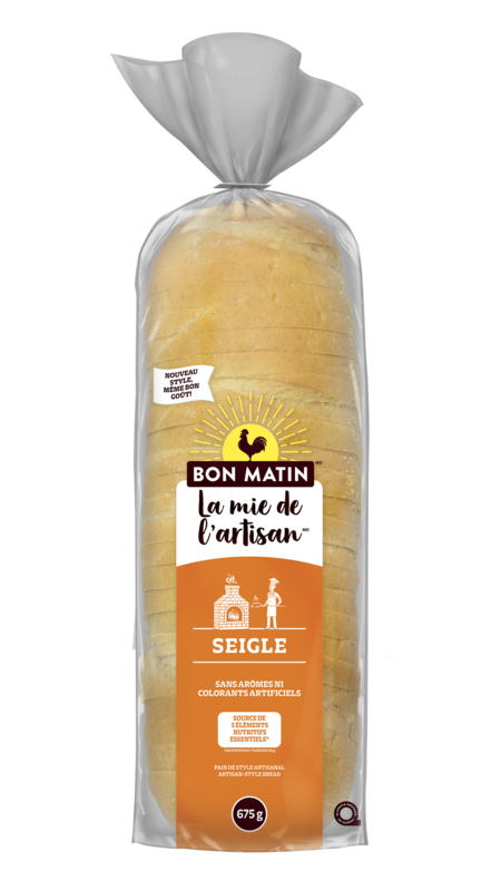 Bon Matin La mie de l'artisan Rye Bread