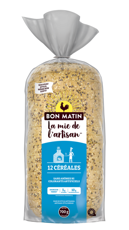 Bon Matin La mie de l'artisan 12 Grain Bread