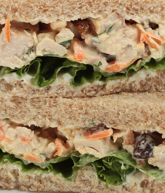 Carrot Raisin Chicken Salad