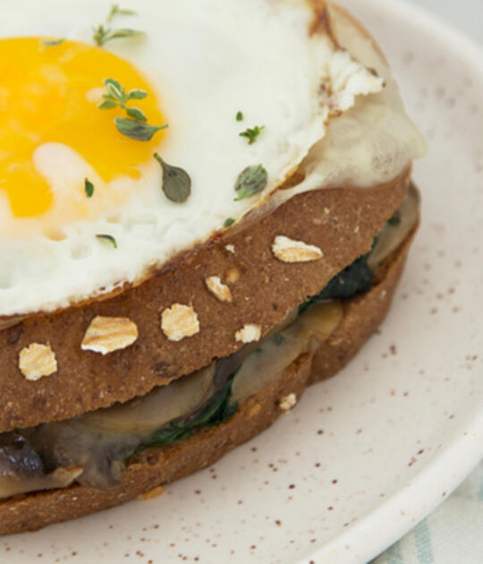 Healthy Croque Madame