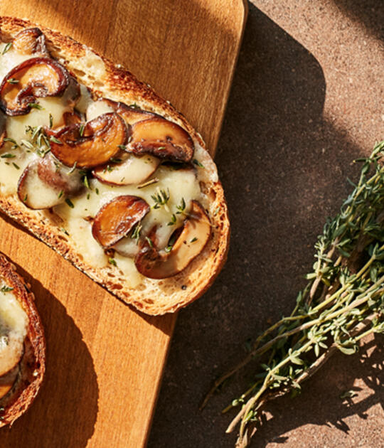 Mushroom Croque-Monsieur