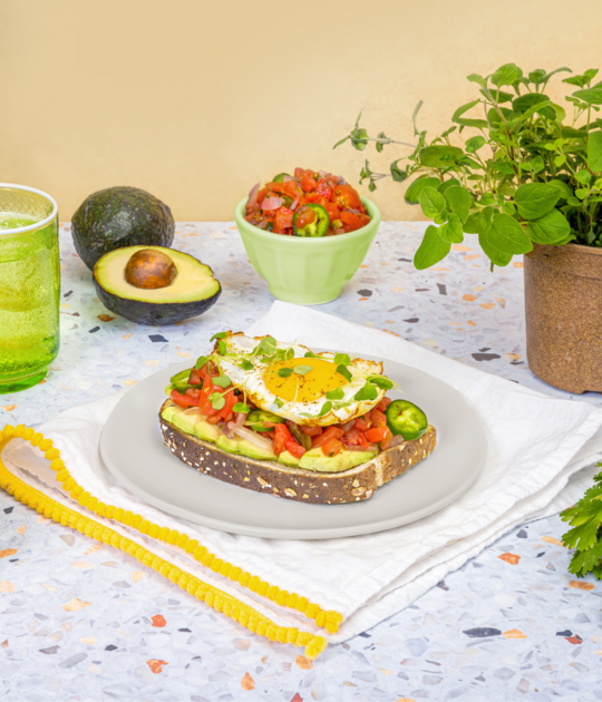Salsa Fresca Toast  
