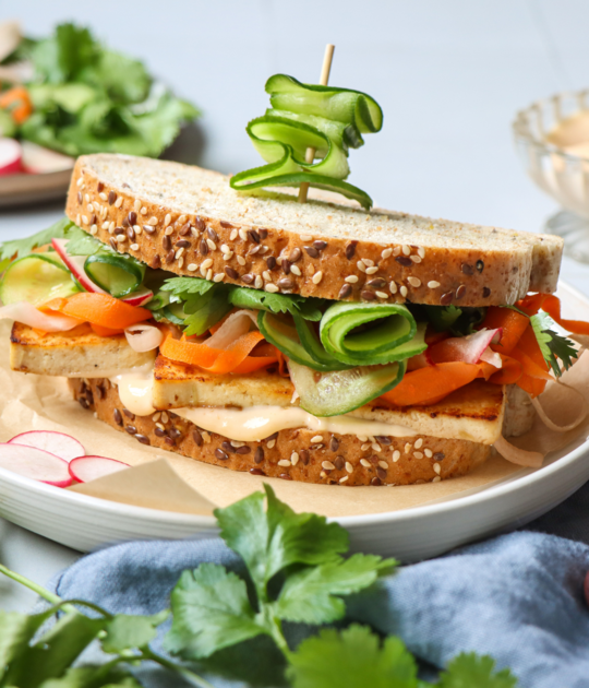 Banh Mi Sandwich with Tofu Recipe