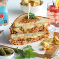Barbecue Chicken Grilled Cheese Recipe