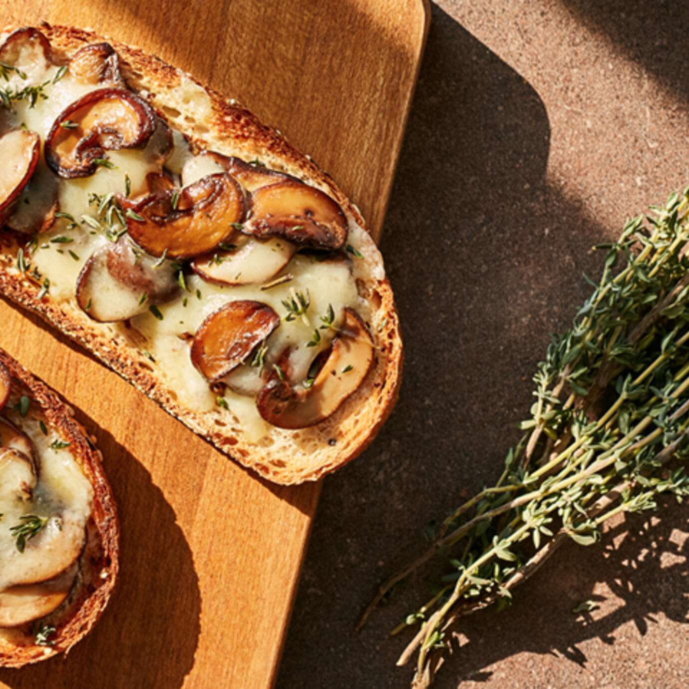 Mushroom Croque-Monsieur